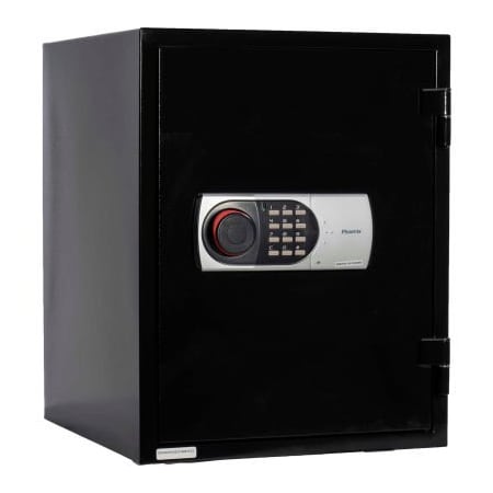 Phoenix Safe International Phoenix Safe Olympian Digital Fire Resistant Safe 1.3 cu ft, Black, Steel 1233B